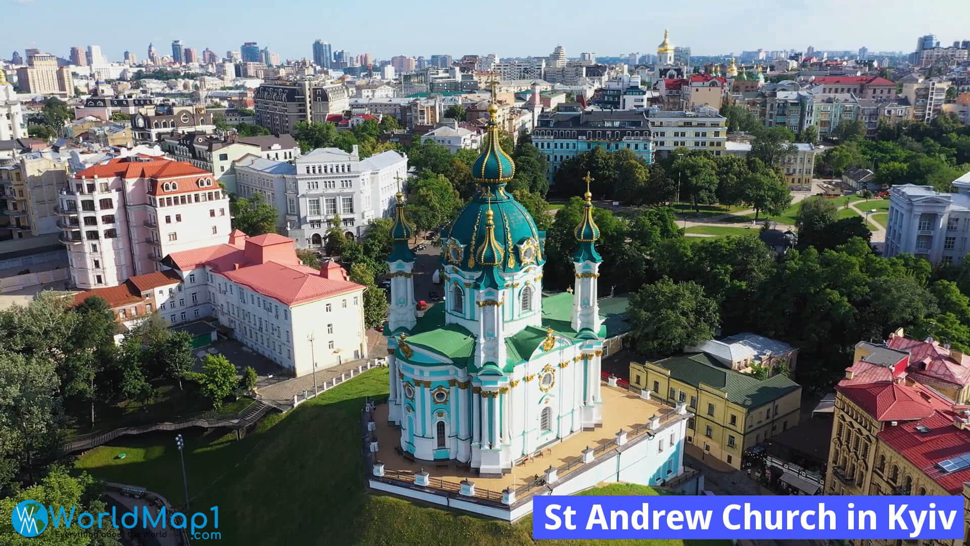 St Andrew Église de Kiev